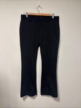 Pink Tartan Black Flare Dress Pants